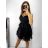 Trägerloses Partykleid für Damen aus Tüll (Einheitsgröße S/M) ITALIAN FASHION IM92311549