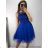 Trägerloses Partykleid für Damen aus Tüll (Einheitsgröße S/M) ITALIAN FASHION IM9238543