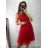 Trägerloses Partykleid für Damen aus Tüll (Einheitsgröße S/M) ITALIAN FASHION IM9238543