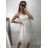 Kurzärmliges Partykleid aus Tüll für Damen (Einheitsgröße S/M) ITALIAN FASHION IM9238938