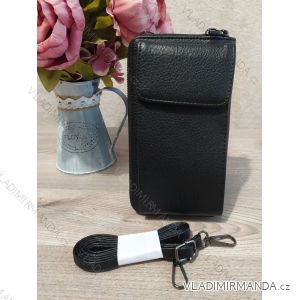 Damenbrieftasche mit Handyfach (20x11cm) TESSRA HANDBAGS TES23BLK15888