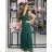 Langes Party-Elegantes Sommerkleid für Damen (Einheitsgröße S/M) ITALIAN FASHION IMPSH233584 Rosa S/M