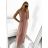 Formales langes elegantes Damenkleid (S/M EINHEITSGRÖSSE) ITALIAN FASHION IM923SILVIA