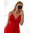 Formales langes elegantes Damenkleid (S/M EINHEITSGRÖSSE) ITALIAN FASHION IM923SILVIA