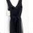 Kleid Kurzarm Damen (Uni L-2XL) ITALIENISCH MODA IMS20004