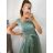 Kurzes Partykleid für Damen aus Tüll und Spitze (Einheitsgröße S/M/L) ITALIAN FASHION IMHMS23173