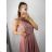 Trägerloses Partykleid für Damen (S/M EINHEITSGRÖSSE) ITALIAN FASHION IMPSH2480536 rosa S/M