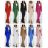 Elegantes Hemd Langarm Damen Kleid (S / M ONE SIZE) ITALIAN FASHION IMWY21734