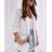 Elegantes Hemd Langarm Damen Kleid (S / M ONE SIZE) ITALIAN FASHION IMWY21734