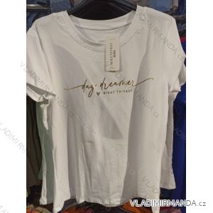 Kurzarm-T-Shirt für Damen (Einheitsgröße S/M) ITALIAN FASHION IMH23006