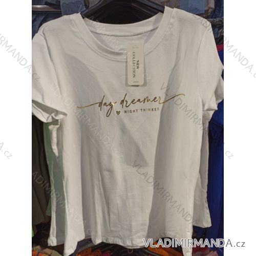 Kurzarm-T-Shirt für Damen (Einheitsgröße S/M) ITALIAN FASHION IMH23006