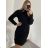 Langes Sommer-Kurzarmkleid für Damen (S / M ONE SIZE) ITALIAN FASHION IMWC222525