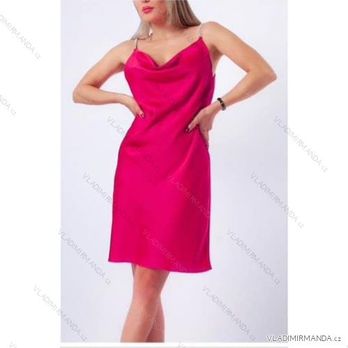 Sommerkleid mit Riemchen für Damen (S/M ONE SIZE) ITALIAN FASHION IMM23FS52809