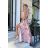 Damen Plus Size (42-46) langes elegantes ärmelloses Partykleid POLISH FASHION PMLBC23265-10