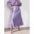 Mittellanger Satinrock für Damen (Einheitsgröße S/M) ITALIAN FASHION IMM23UN6886