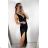 Langes, elegantes trägerloses Damenkleid (Einheitsgröße S/M) ITALIAN FASHION IMPBB23A10953
