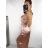 Langes, elegantes Carmen-Kleid für Damen (Einheitsgröße S/M) ITALIAN FASHION IMPBB23A3826