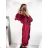 Elegantes trägerloses Minikleid für Damen (S / M ONE SIZE) ITALIAN FASHION IMWD221538