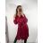 Elegantes trägerloses Minikleid für Damen (S / M ONE SIZE) ITALIAN FASHION IMWD221538