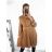 Elegantes trägerloses Minikleid für Damen (S / M ONE SIZE) ITALIAN FASHION IMWD221538