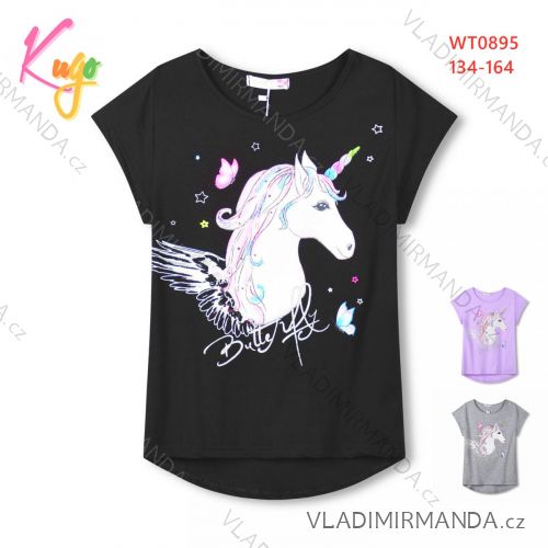 T-Shirt Kurzarm Jungen (134-164) KUGO HC0706
