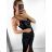 Langes, elegantes trägerloses Damenkleid (S/M EINHEITSGRÖSSE) ITALIAN FASHION IMPBB23A10562