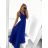 Langes Partykleid für Damen mit Trägern (S/M EINHEITSGRÖSSE) ITALIAN FASHION IMPSH2261102/DUsv. Rosa