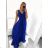 Langes Partykleid für Damen mit Trägern (S/M EINHEITSGRÖSSE) ITALIAN FASHION IMPSH2261102/DUsv. Rosa