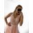 Langes Partykleid für Damen mit Trägern (S/M EINHEITSGRÖSSE) ITALIAN FASHION IMPSH2261102/DUsv. Rosa