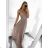Langes Kleid für Frauen (UNI s-m) ITALIAN FASHION IMM20FL5620 altrosa L/XL