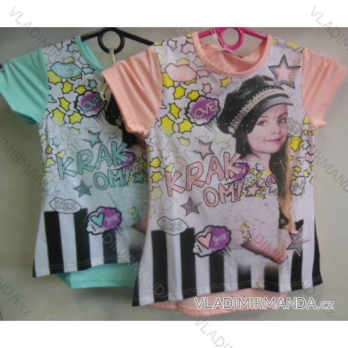 T-Shirt Kurzarm für Mädchen Mädchen (98-128) GLASBEAR C-8946
