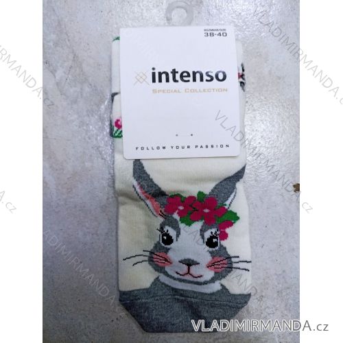 Damensocken Happy Thin Hare (35-37, 38-40) POLISH FASHION DPP23006