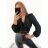 Šaty dlouhé společenské elegantní plesové dámské (S/M ONE SIZE) ITALSKÁ MÓDA IMM22Q52232 S/M schwarz