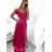 Langes, elegantes Carmen-Kleid für Damen (Einheitsgröße S/M) ITALIAN FASHION IMPBB23B22735