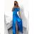 Langes, elegantes Carmen-Kleid für Damen (Einheitsgröße S/M) ITALIAN FASHION IMPBB23B22735