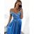 Langes, elegantes Carmen-Kleid für Damen (Einheitsgröße S/M) ITALIAN FASHION IMPBB23B22735