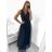 Trägerloses langes Tüllkleid für Damen (Einheitsgröße S/M) ITALIAN FASHION IMM238917