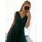 Langes Party-Elegantes Sommerkleid für Damen (Einheitsgröße S/M) ITALIAN FASHION IMPSH233584 Rosa S/M