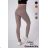 Lange Leggings DAMENLEDER (UNI S-M) ITALIENISCHE MODE IMM20FD3063 schwarz XL
