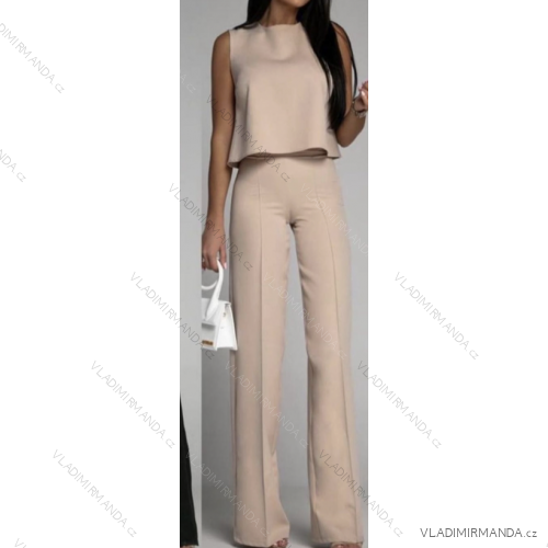Set aus eleganten Hosen und ärmellosem Oberteil für Damen (Einheitsgröße S/M) ITALIAN FASHION IMPGM239338