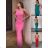 Langes, elegantes trägerloses Damenkleid (S/M EINHEITSGRÖSSE) ITALIAN FASHION IMPGM232650