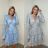 Damen-Spitzen-Boho-Langarmkleid (Einheitsgröße S/M) ITALIAN FASHION IMPBB23B23317
