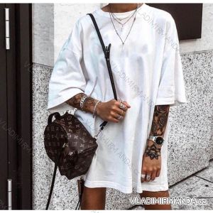 Kurzarmkleid für Damen (S/M EINHEITSGRÖSSE) ITALIAN FASHION IMPBB2393329a