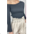 Damen-Langarmoberteil (S/M EINHEITSGRÖSSE) ITALIAN FASHION IMPBB2308786r