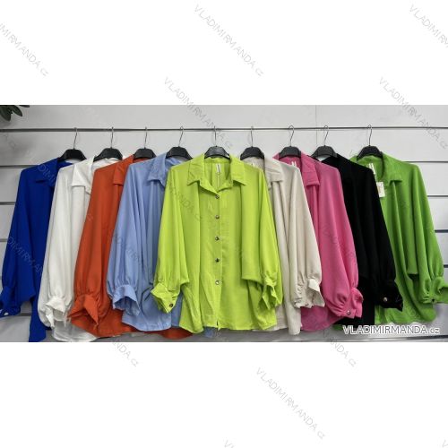 T-Shirt Kurzarm Frauen (UNI S / L) ITALIENISCHE MODE IMK20128