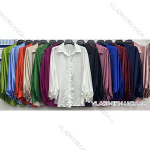 Langarmshirt für Damen in großen Größen (XL/2XL ONE SIZE) ITALIAN FASHION IMWD23151