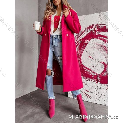 Langärmliger, flauschig gefütterter Damenmantel (S/M EINHEITSGRÖSSE) ITALIAN FASHION IMWHP23162