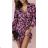Damen-Sommer-Langarmkleid (S/M ONE SIZE) ITALIAN FASHION IMWGS23175