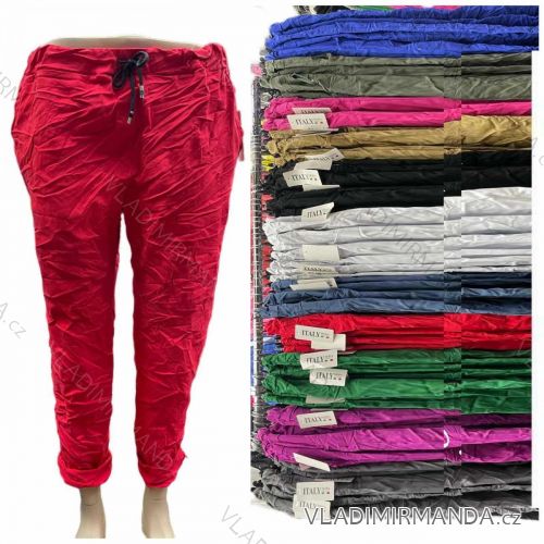 Lange Stretchhose in Übergröße (3XL/4XL EINHEITSGRÖSSE) ITALIAN FASHION IMWT23206