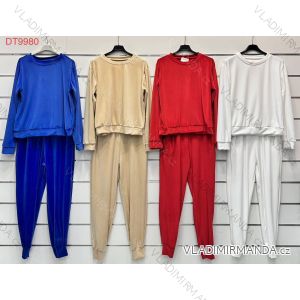 Set lange Jogginghosen und langärmliges Sweatshirt für Frauen (UNI S / L) TURKISH FASHION IMK20148